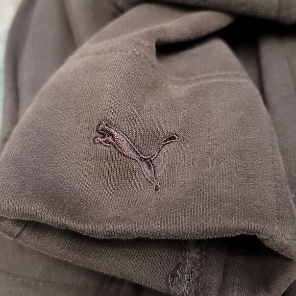 Puma Brown Button Down Collared Jacket M - Picture 12 of 12